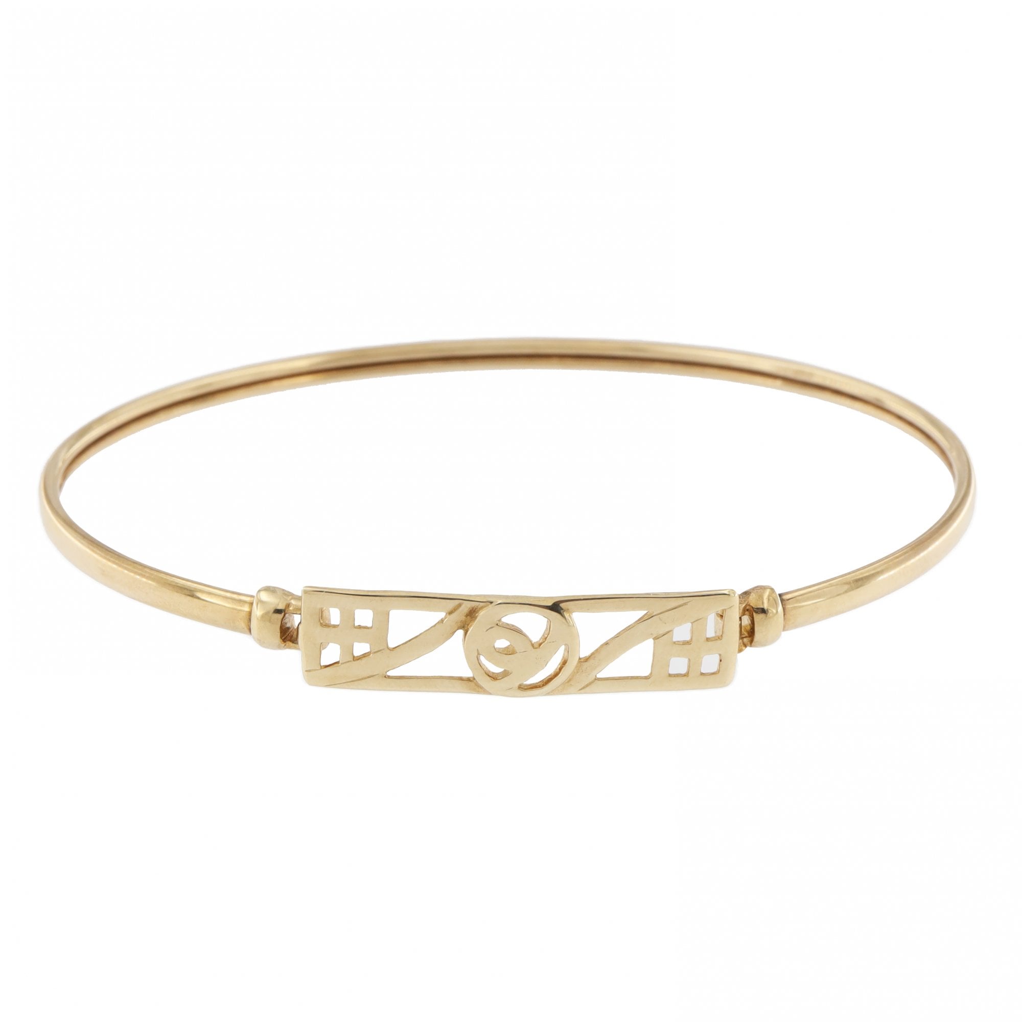 9ct Yellow Gold Renni Mac Bangle