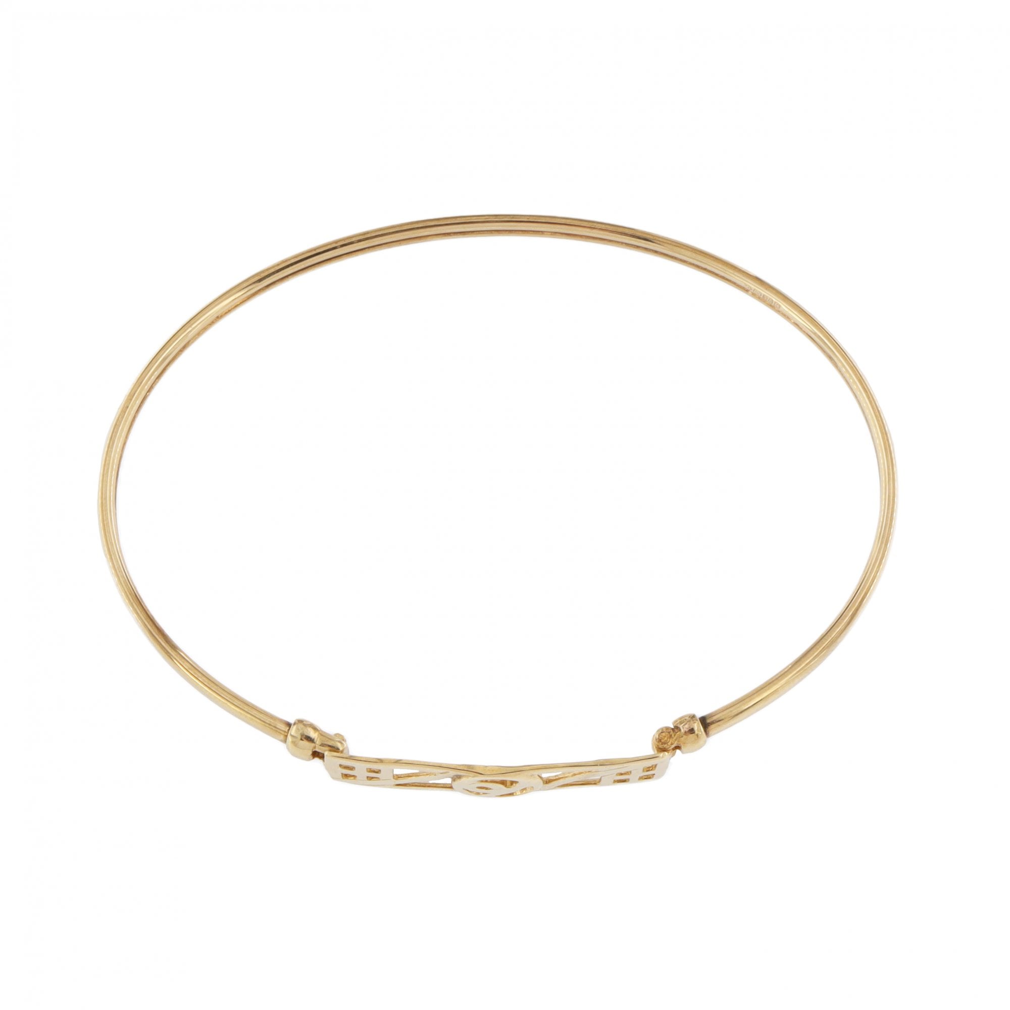 9ct Yellow Gold Renni Mac Bangle