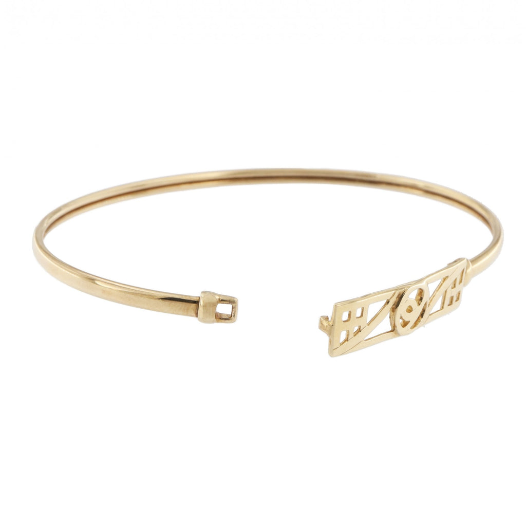 9ct Yellow Gold Renni Mac Bangle