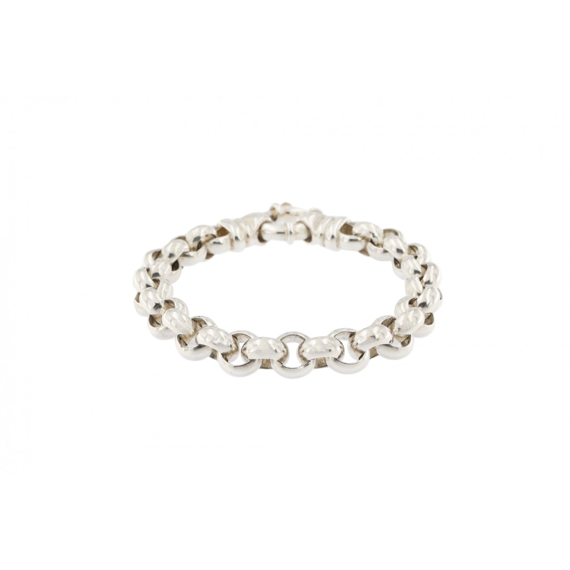 Silver Belcher Bracelet