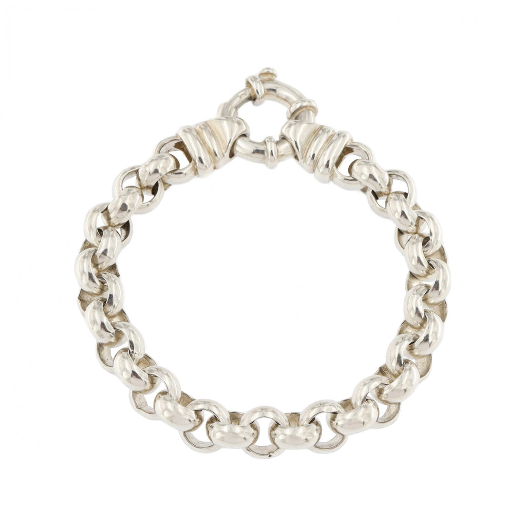 Silver Belcher Bracelet
