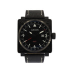 Axion Aero GMT V2 Round Black Dial Black Strap Watch