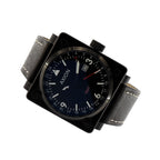 Axion Aero GMT V2 Round Black Dial Black Strap Watch