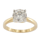 9ct Yellow Gold Diamond 1.10ct Single Stone Ring