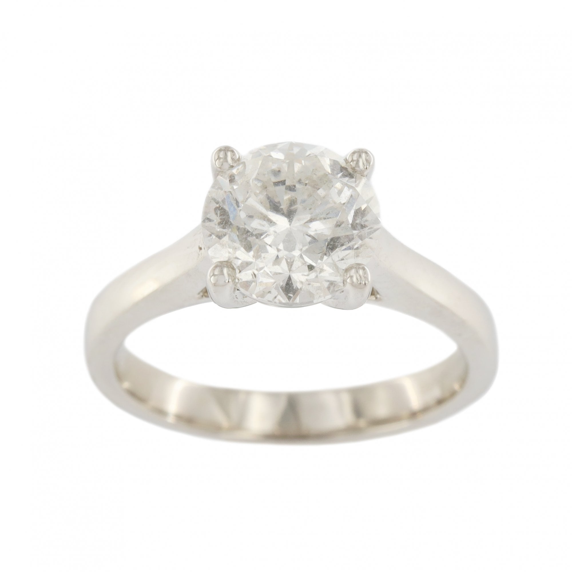 Platinum Diamond 2.00ct Single Stone Ring