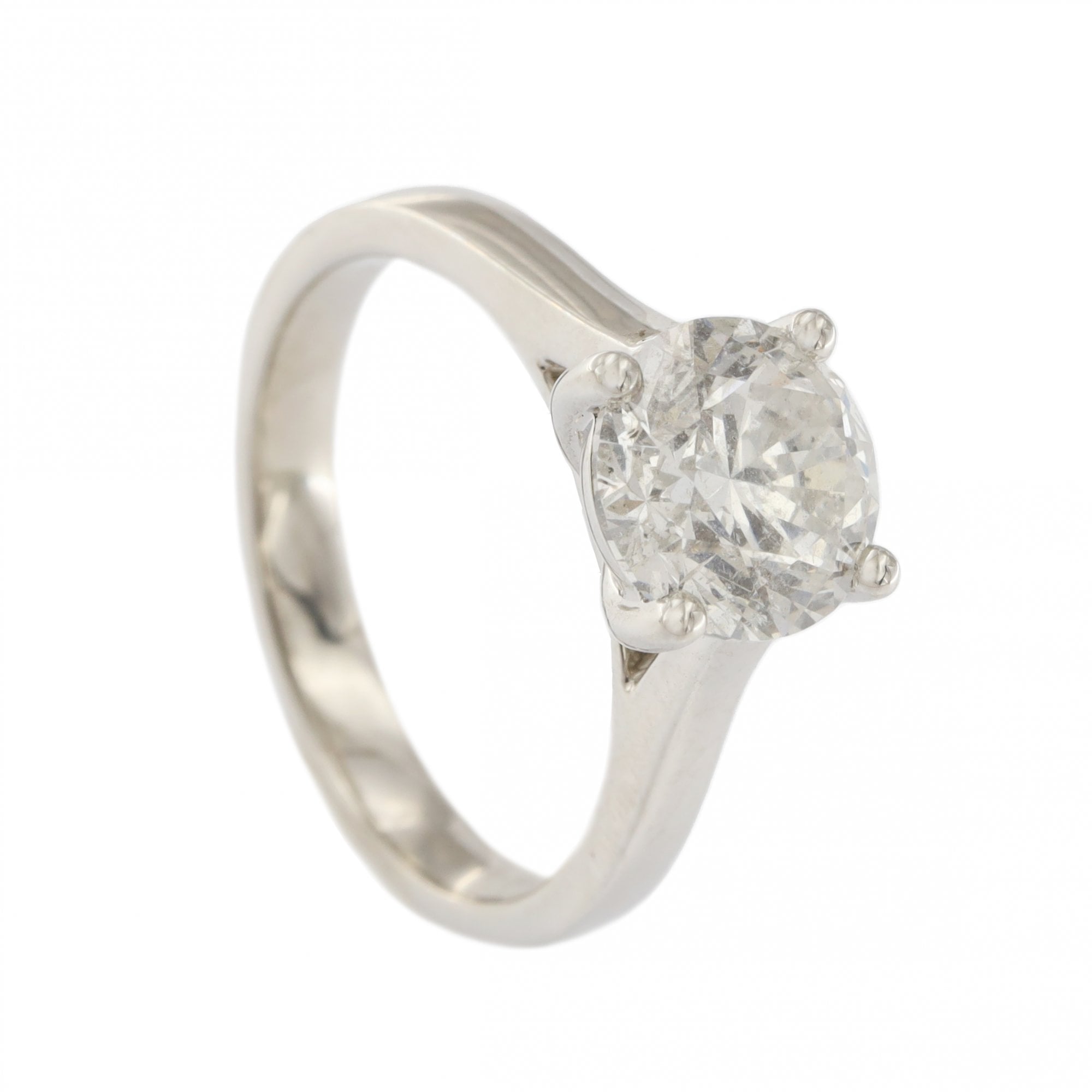 Platinum Diamond 2.00ct Single Stone Ring