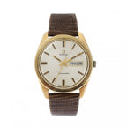 Omega 9ct Yellow Gold Seamaster Strap Watch