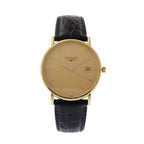 Longines Gents 18ct Yellow Gold Strap Watch