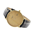 Longines Gents 18ct Yellow Gold Strap Watch
