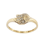 9ct Yellow Gold Diamond Fancy Ring