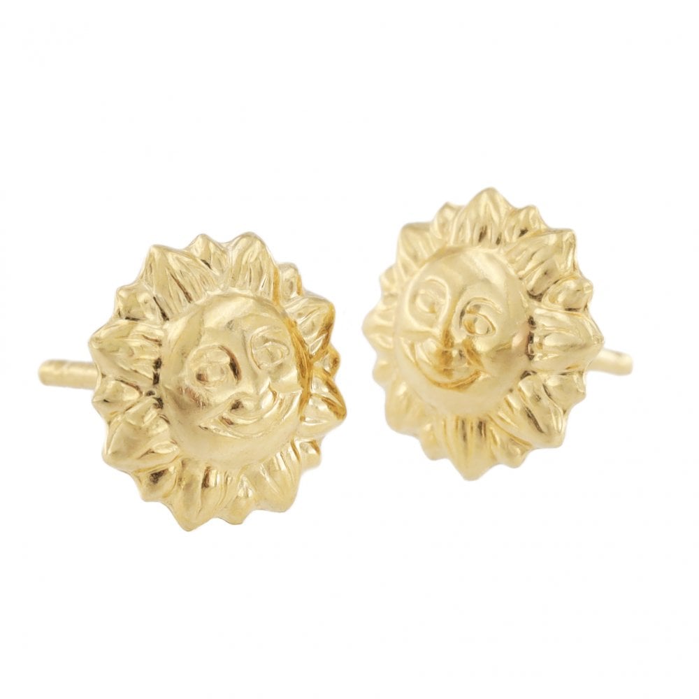 18ct Yellow Gold Stud Earrings