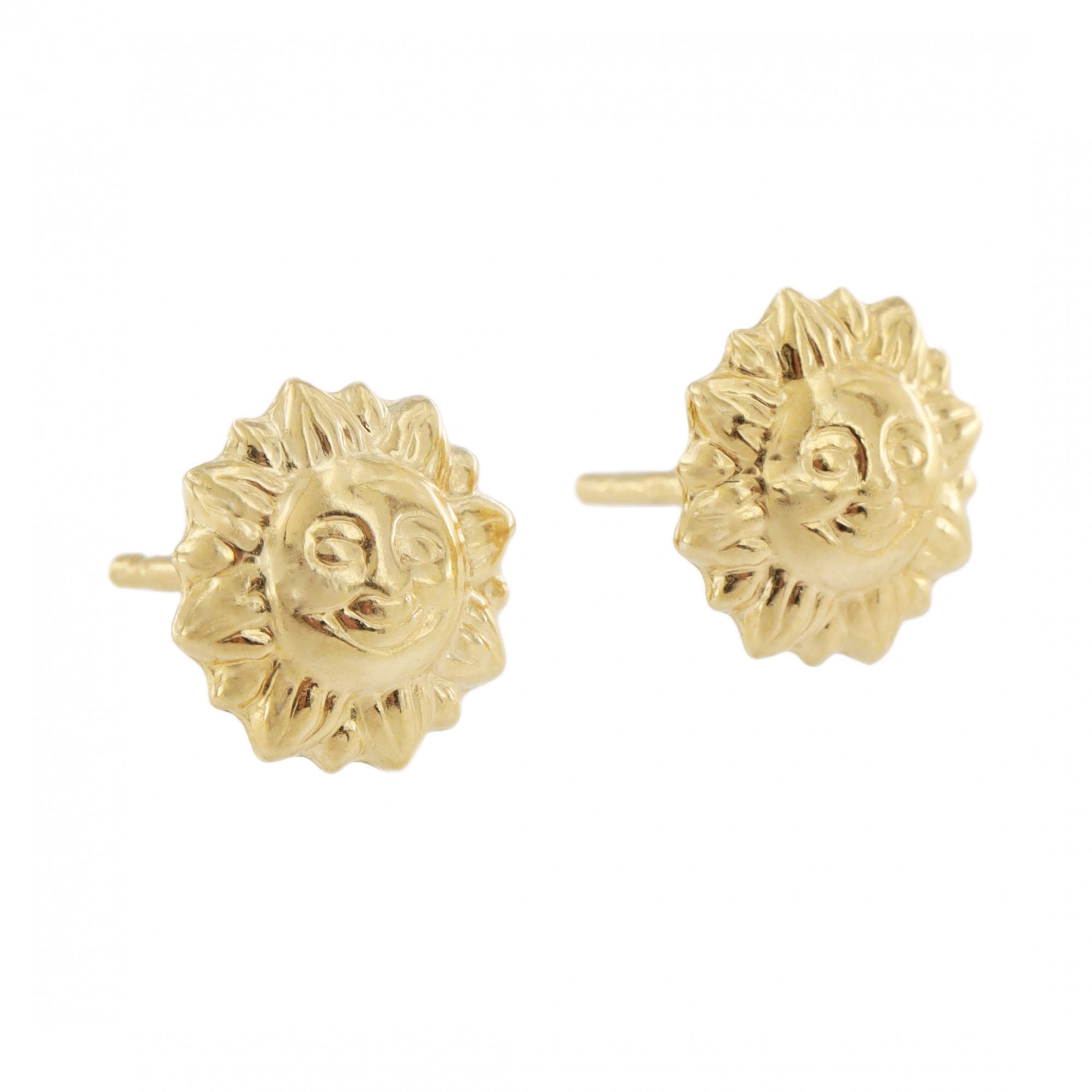 18ct Yellow Gold Stud Earrings