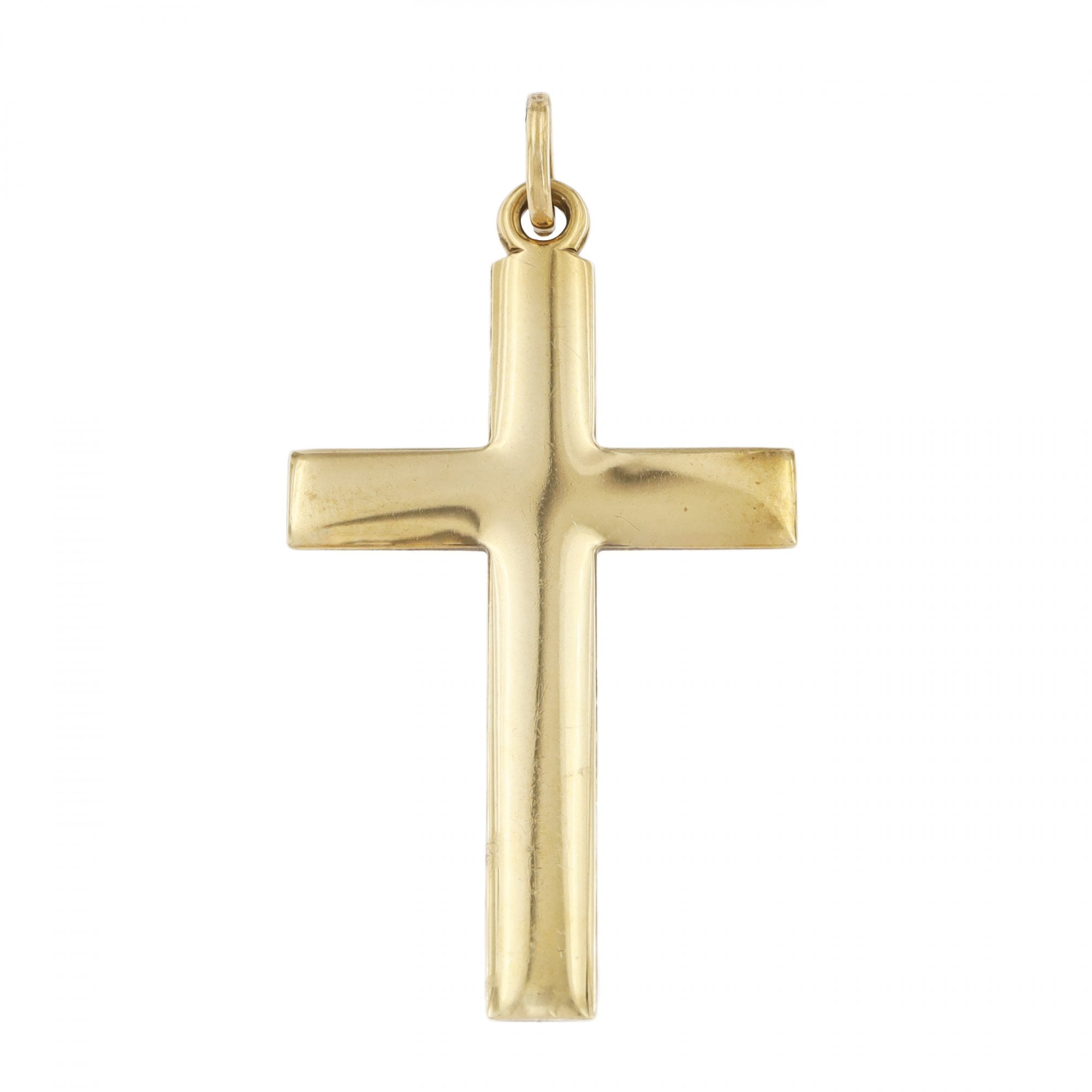 9ct Yellow Gold Cross Pendant