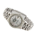 Rolex Ladies Diamond MoP Dial Diamond Bezel All Steel Bracelet