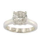Platinum Diamond 2.02ct Single Stone Ring