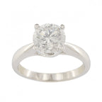 18ct White Gold Diamond 1.67ct Single Stone Ring