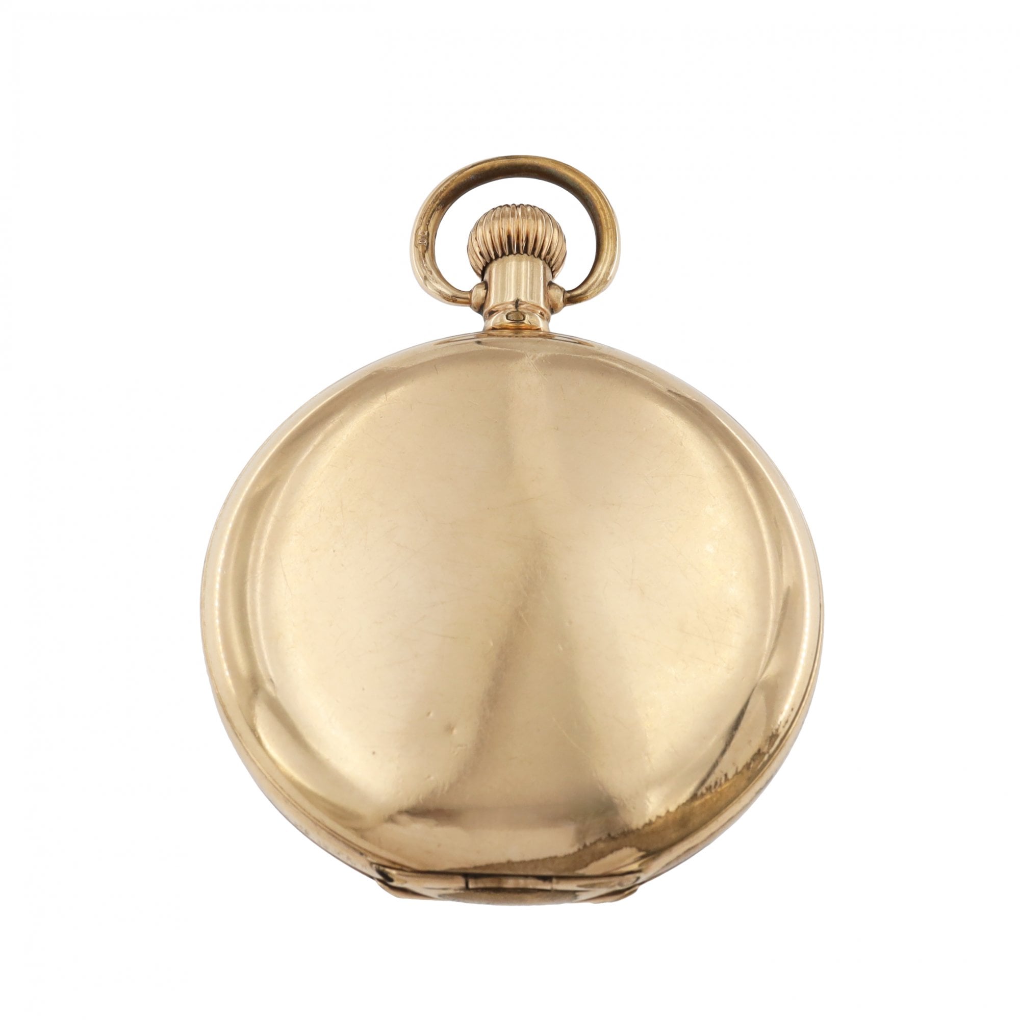 Waltham Full Hunter Gold Plated Pocket Watch