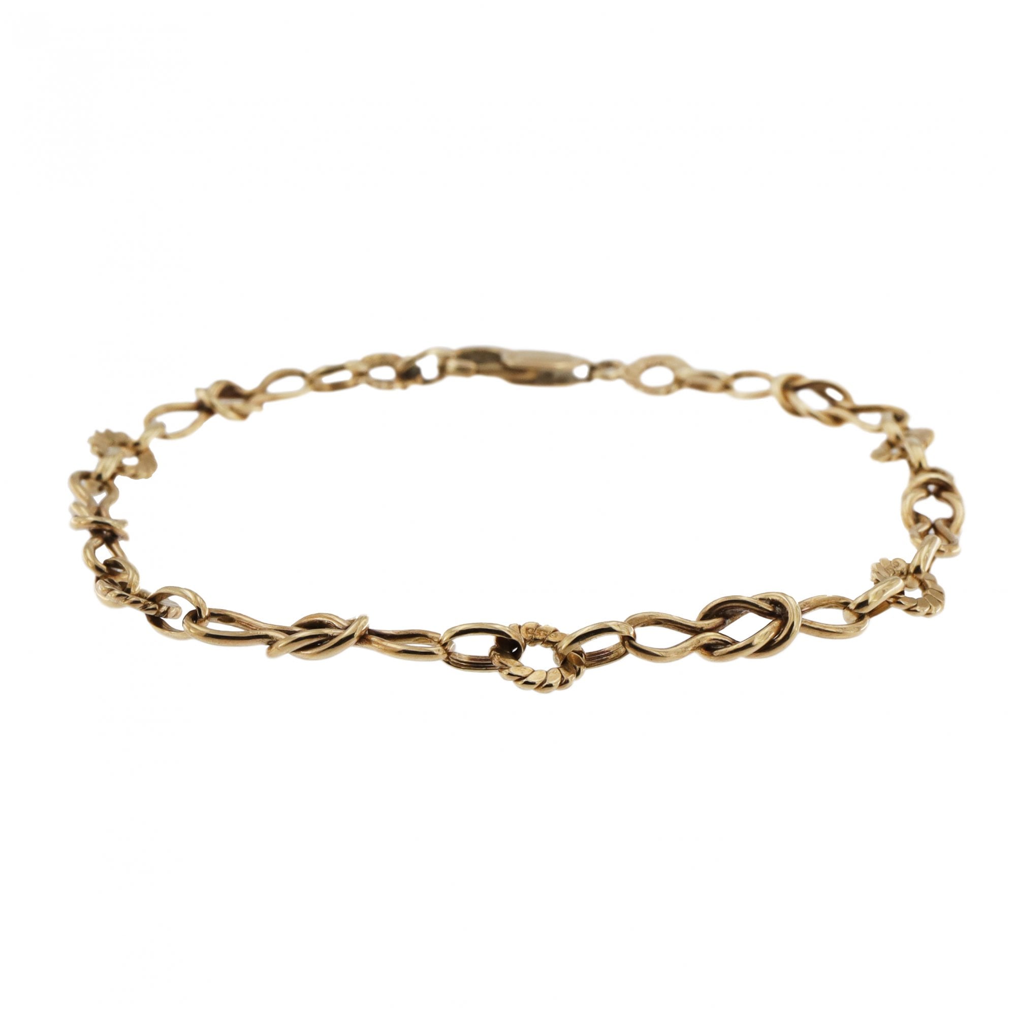 9ct Yellow Gold Fancy Bracelet