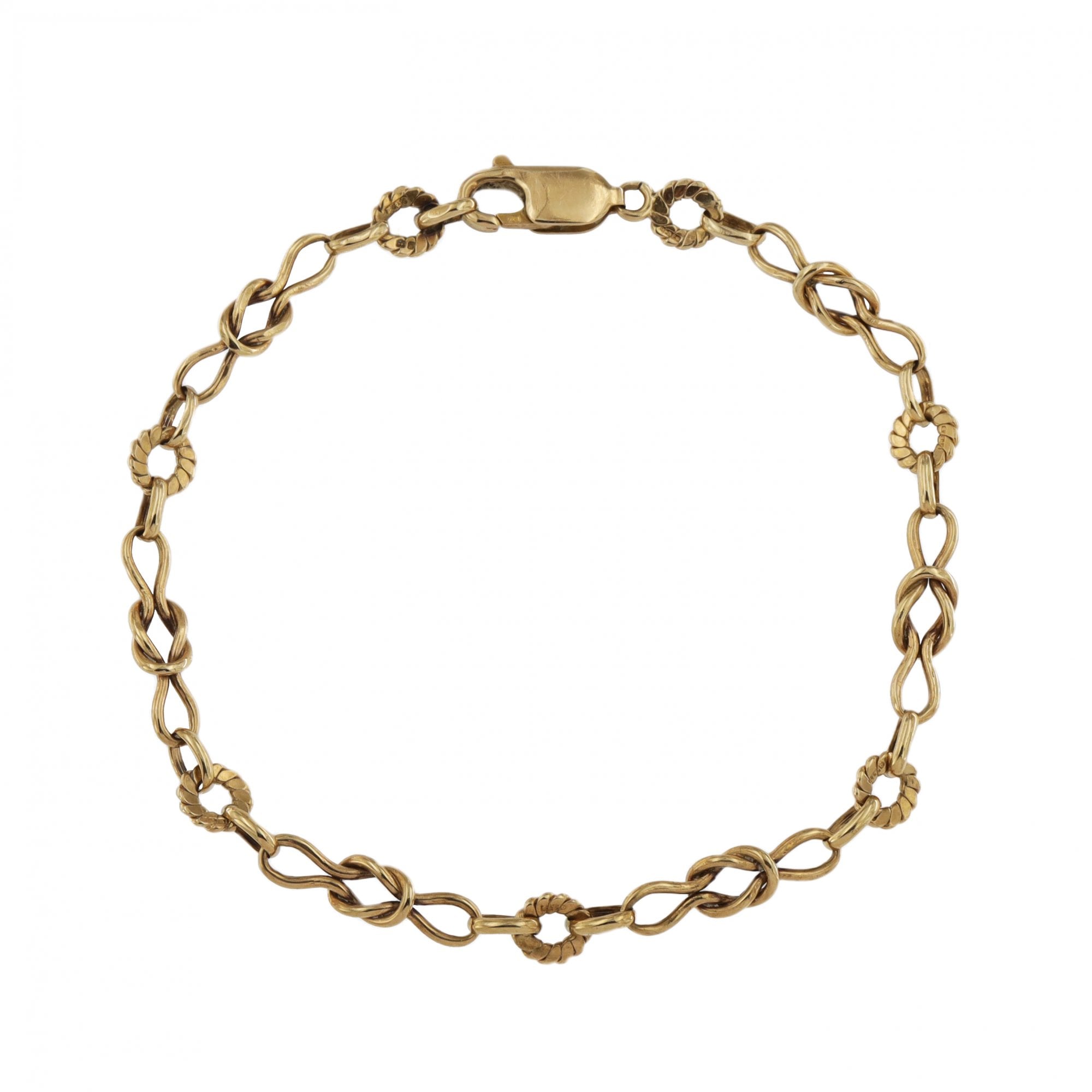 9ct Yellow Gold Fancy Bracelet
