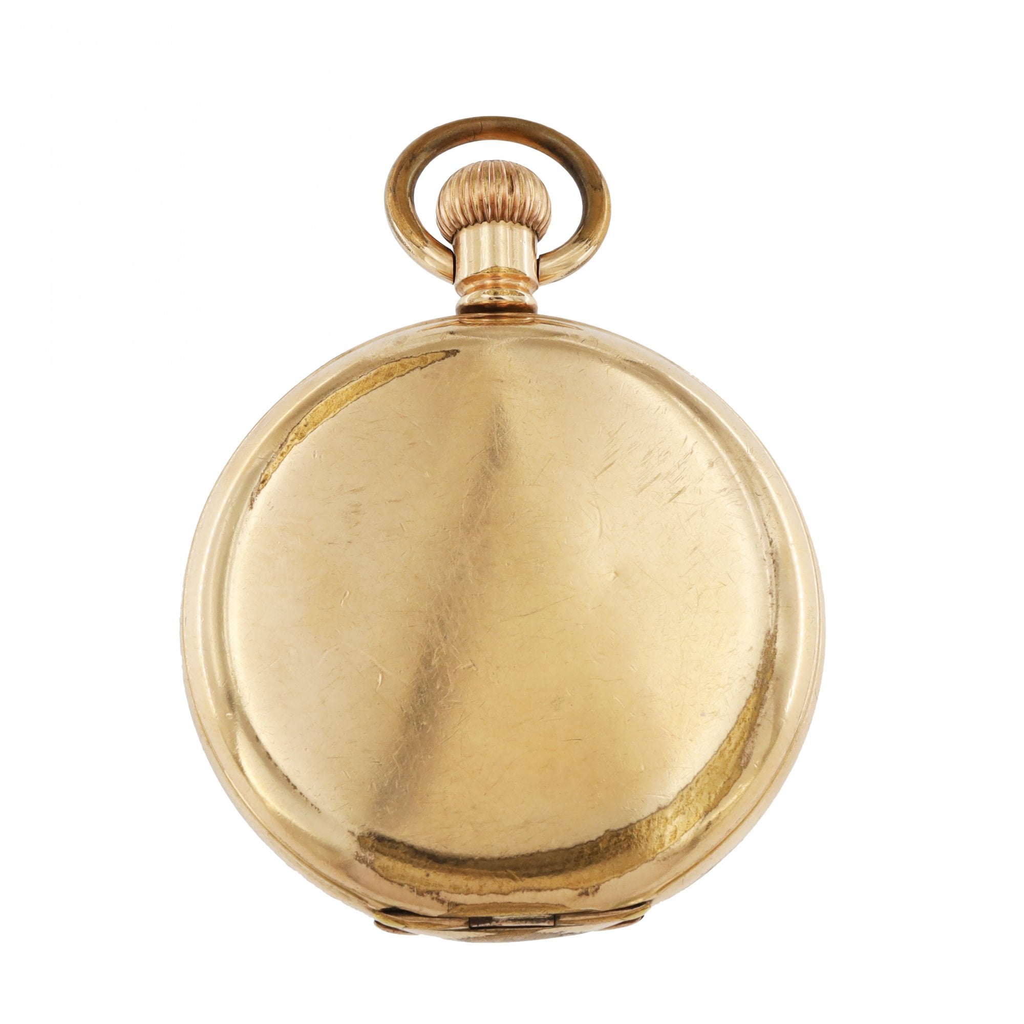 Gold Plated Full Hunter Pocket Watch