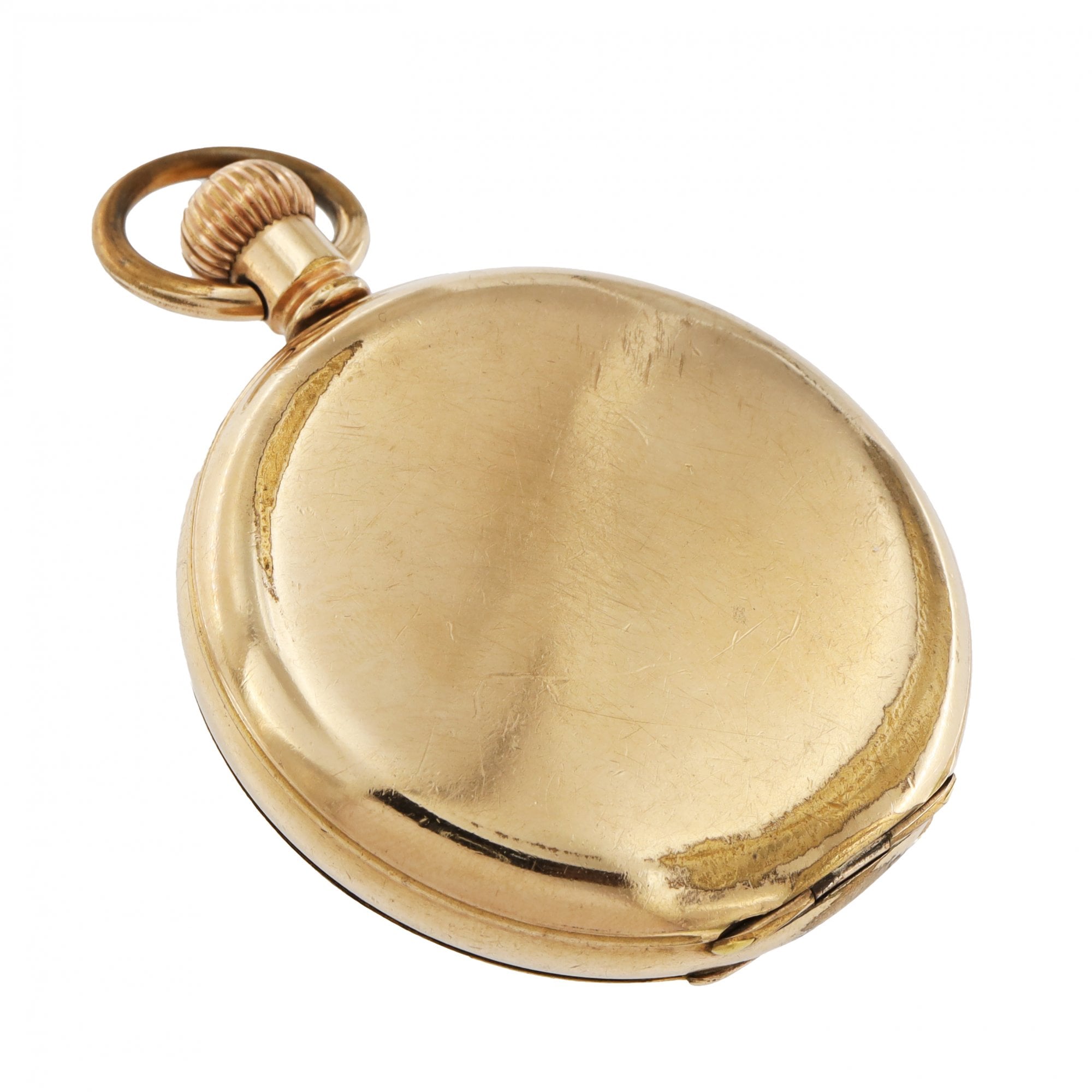 Gold Plated Full Hunter Pocket Watch