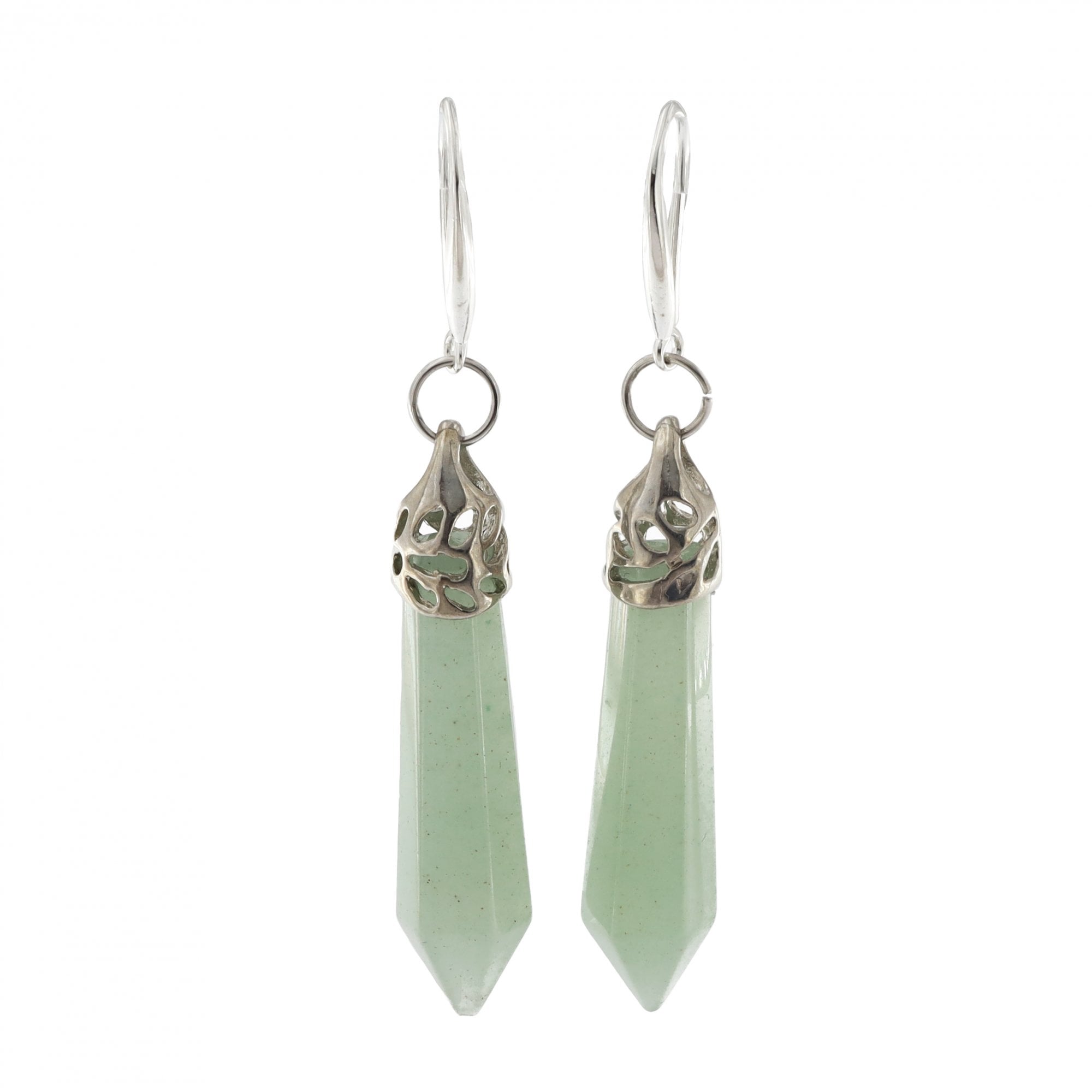 Jade Bomb Drop Earrings