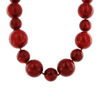 Coral Large Beads 27"