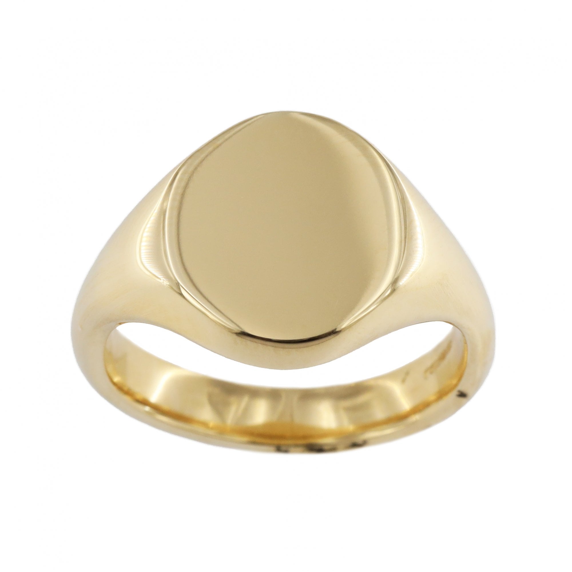 9ct Yellow Gold Gents Signet Ring