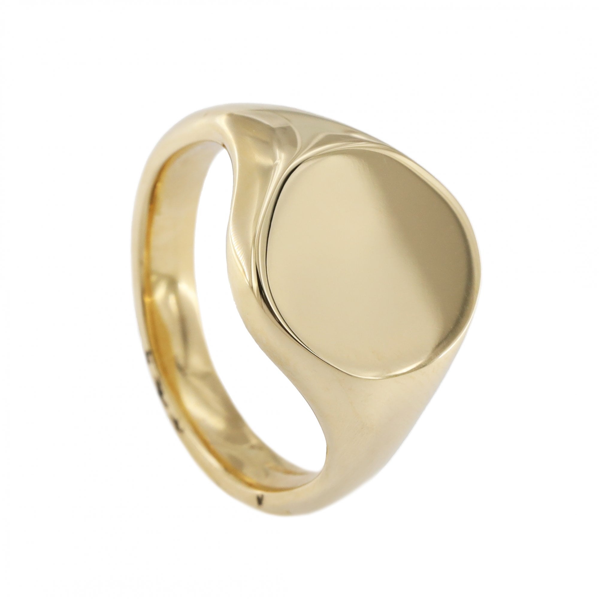 9ct Yellow Gold Gents Signet Ring