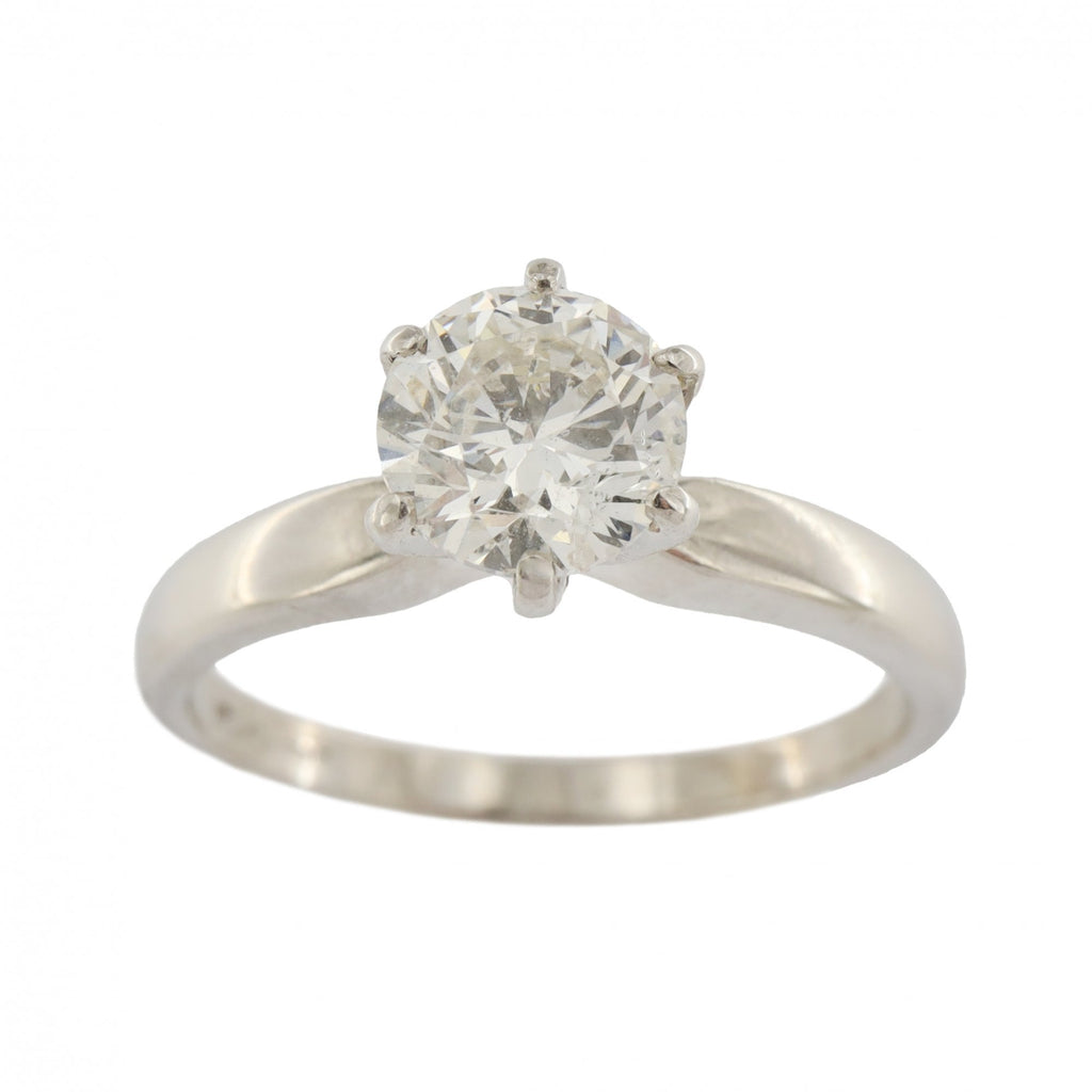 Platinum Diamond 1.00ct Approx Single Stone Ring