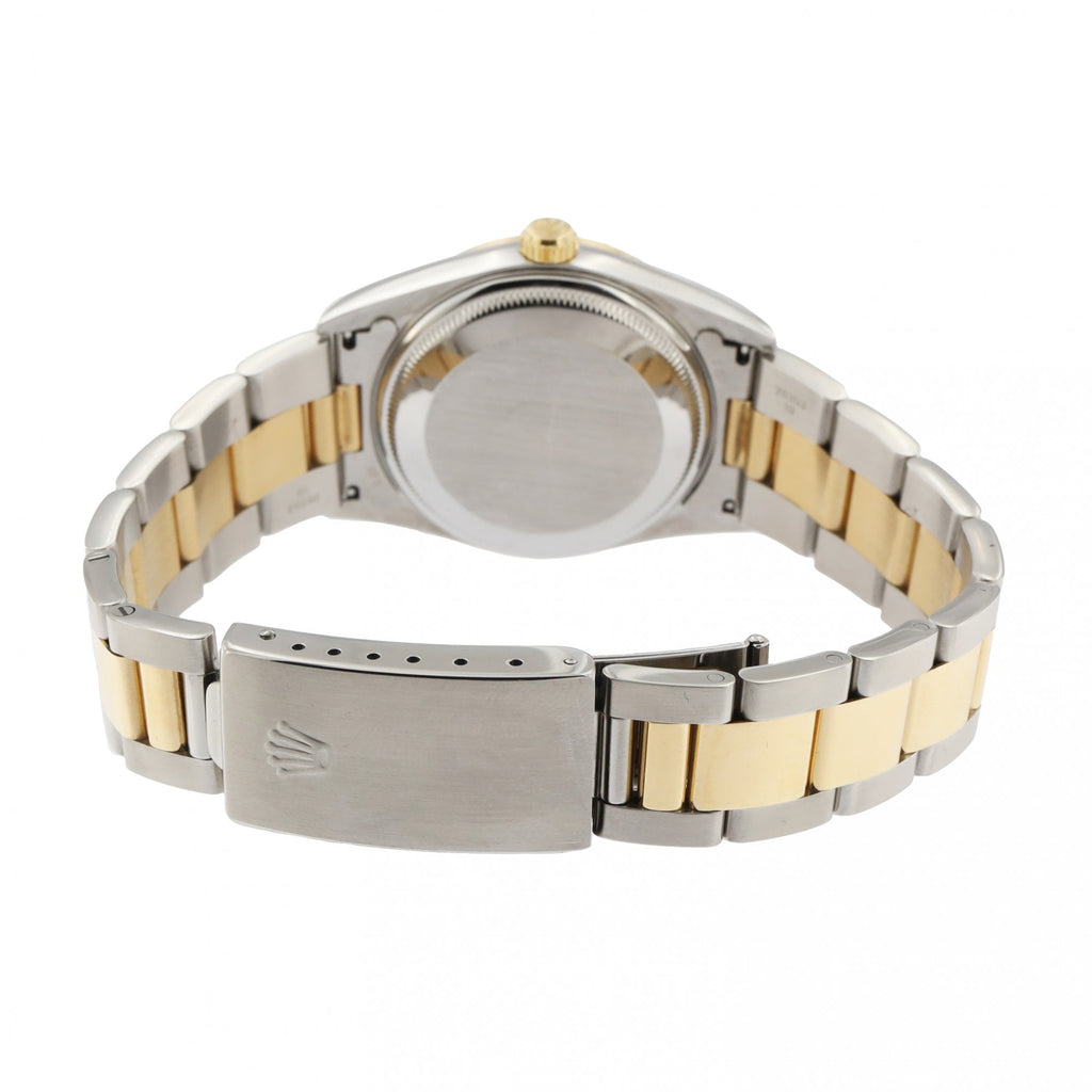 Rolex Oyster Perpetual Date Champagne Dial Steel and 18ct Yellow Gold Watch 34mm