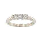 Platinum Diamond 3 Stone 0.50ct Ring
