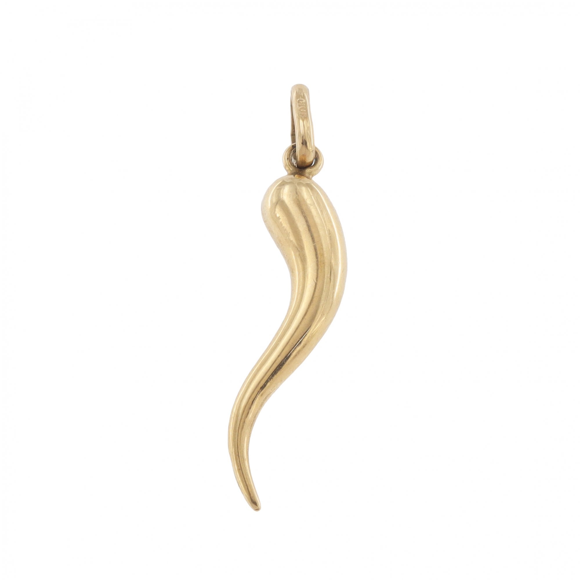 9ct Yellow Gold Horn of Plenty Pendant