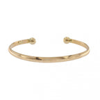 9ct Yellow Gold Torque Small Bangle Solid